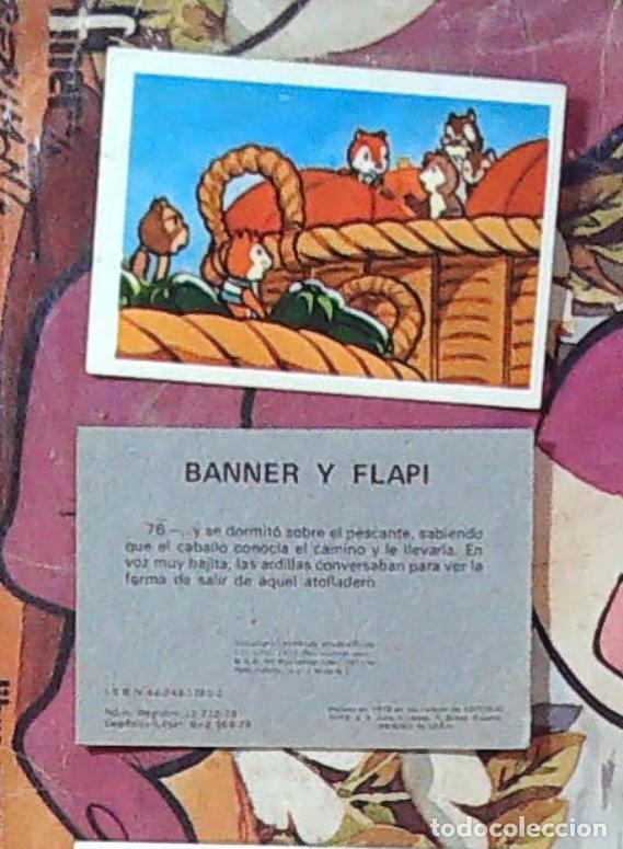 Coleccionismo Cromos antiguos: cromo nunca pegado editorial fher baner banner y flapi 1979 n 76