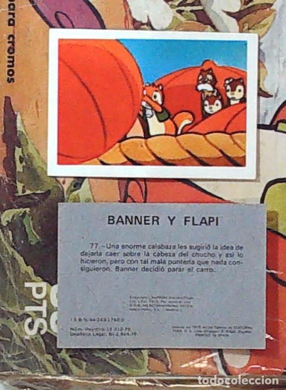 Coleccionismo Cromos antiguos: cromo nunca pegado editorial fher baner banner y flapi 1979 n 77