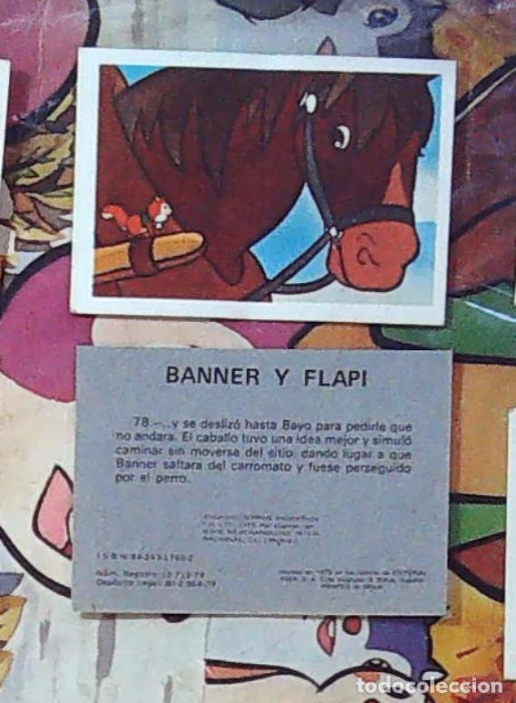 Coleccionismo Cromos antiguos: cromo nunca pegado editorial fher baner banner y flapi 1979 n 78
