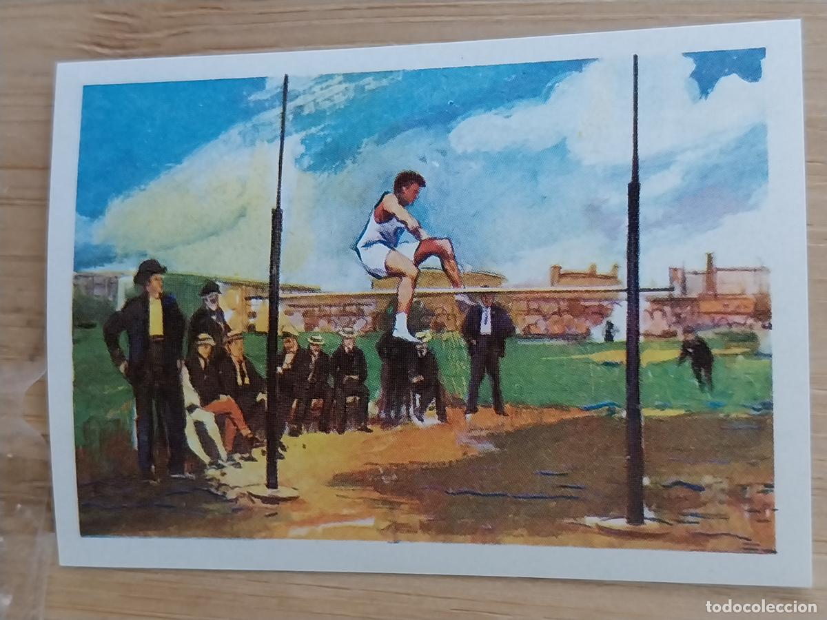 Coleccionismo Cromos antiguos: EWRY ALTURA USA ST LOUIS 1904 CROMO PROMO CHOCOLATE A&Ntilde;O 1964 RECUPERADO 5.6X4CMS