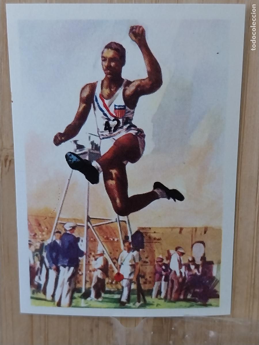 Coleccionismo Cromos antiguos: E J GORDON LONGITUD LOS ANGELES 1932 CROMO PROMO CHOCOLATE A&Ntilde;O 1964 RECUPERADO 5.6X4CMS