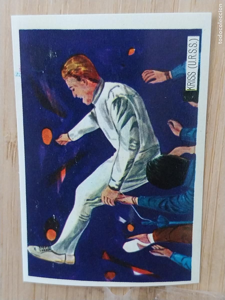 Coleccionismo Cromos antiguos: ESGRIMA TOKIO 1964 * CROMO PROMO CHOCOLATE A&Ntilde;O 1964 RECUPERADO 5.6X4CMS