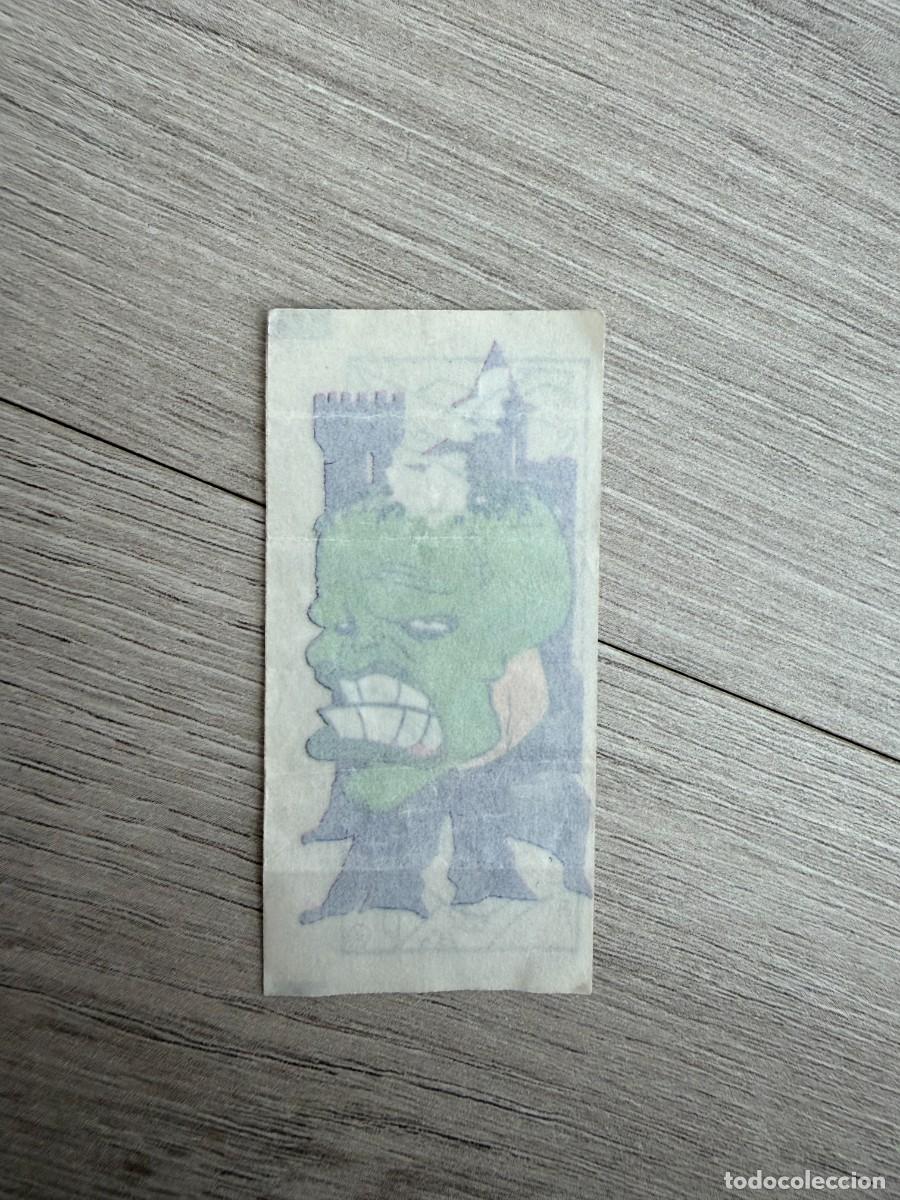 Colecionismo Cromos antigos: La M&aacute;scara - chicle - Cromo tatuaje tattoo calcoman&iacute;a