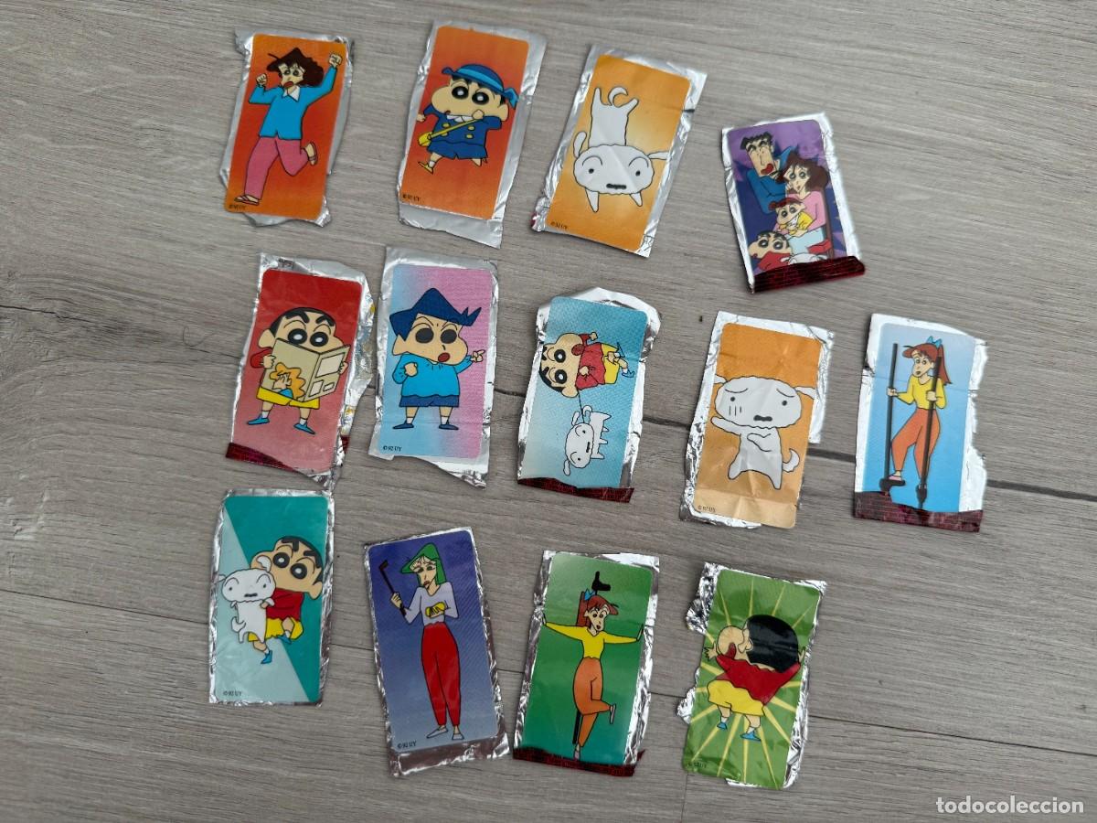 Sammeln alte Sammelbilder: 13 cromos pegatinas chicle Boomer Shinchan