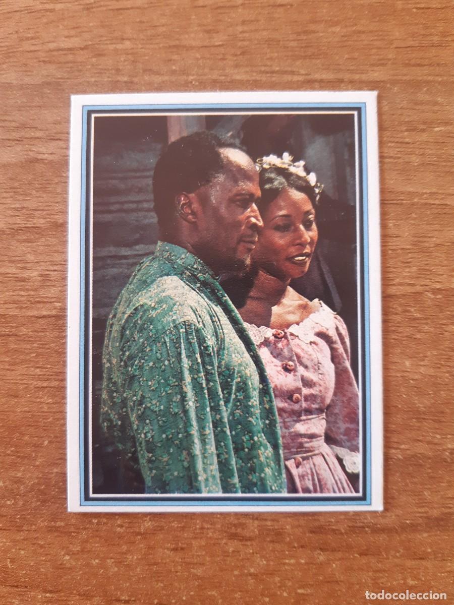 Coleccionismo Cromos antiguos: N&deg;109 RAICES JOHN AMOS KUNTA KINTE TELESTARS ED. ESTE 1978. NUNCA PEGADO, SIN PEGAR