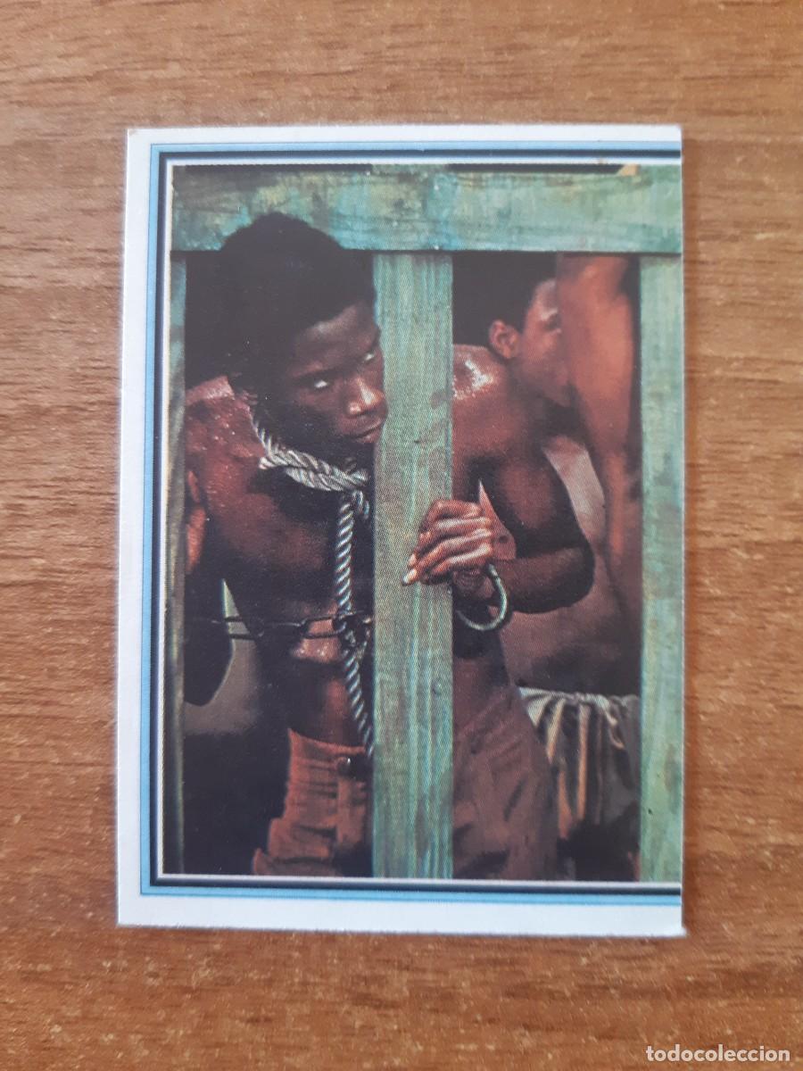 Coleccionismo Cromos antiguos: N&deg;105 RAICES LEVAR BURTON 1/2 CROMO DOBLE TELESTARS ED. ESTE 1978. NUNCA PEGADO, SIN PEGAR