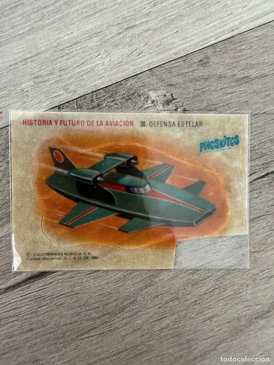 Coleccionismo Cromos antiguos: Cromo 10 Historia y futuro de la aviaci&oacute;n - Phoskitos