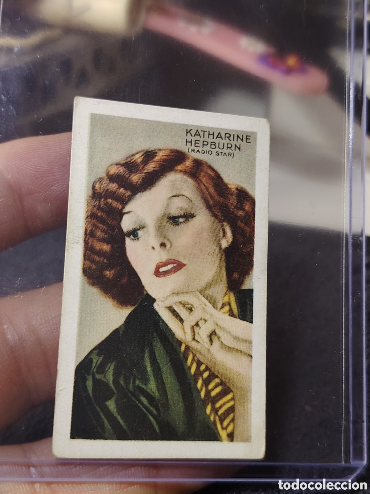 Coleccionismo Cromos antiguos: 1934 Gallagher LTD Katherine Hepburn