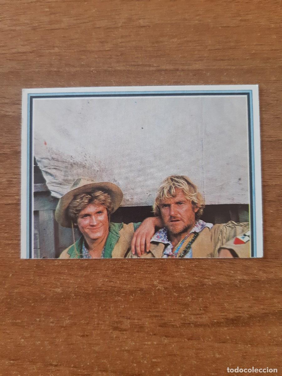 Coleccionismo Cromos antiguos: N&deg;91 LA CARAVANA DE OREGON CROMO DOBLE 1/2 TELESTARS ED. ESTE 1978. NUNCA PEGADO, SIN PEGAR