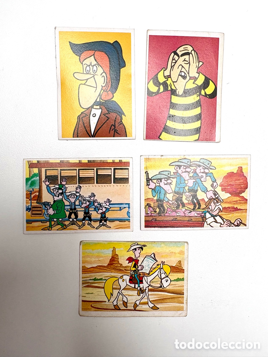 Coleccionismo Cromos antiguos: CROMOS NUNCA PEGADOS COLECCI&Oacute;N LUCKY LUKE . Preguntar por faltas . No comprar . 0,90 unidad