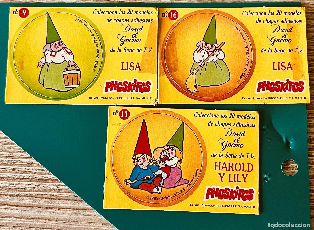 Coleccionismo Cromos antiguos: CROMOS PHOSKITOS. DAVID EL GNOMO