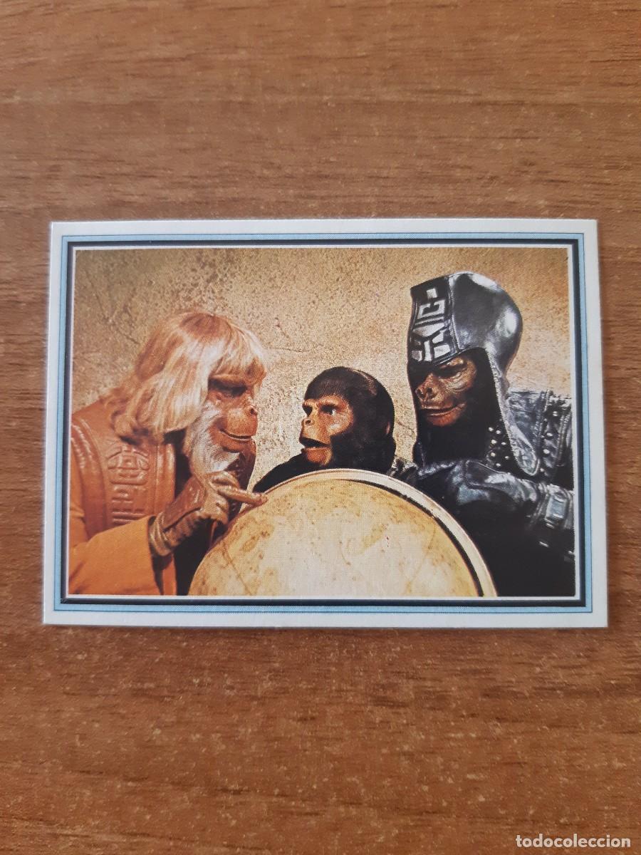 Coleccionismo Cromos antiguos: N&deg;68 EL PLANETA DE LOS SIMIOS TELESTARS ED. ESTE 1978. NUNCA PEGADO, SIN PEGAR