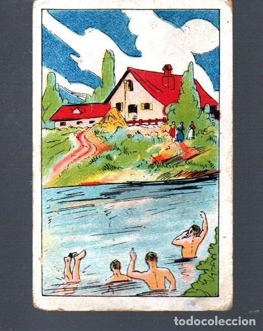 Coleccionismo Cromos antiguos: CROMO DE SIN NOVEDAD EN EL FRENTE N&ordm; 34 DIBUJOS N&ordm; 42PUBLICIDAD XOCOLATA MONRABA DE REUS