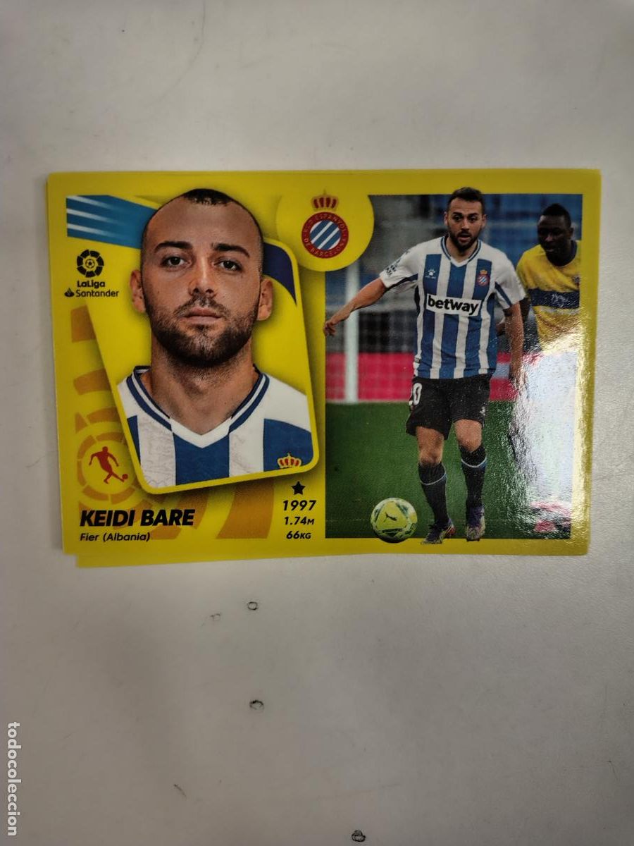 Coleccionismo Cromos antiguos: Liga Este 2021-22 Espanyol 13 Keidi Bare