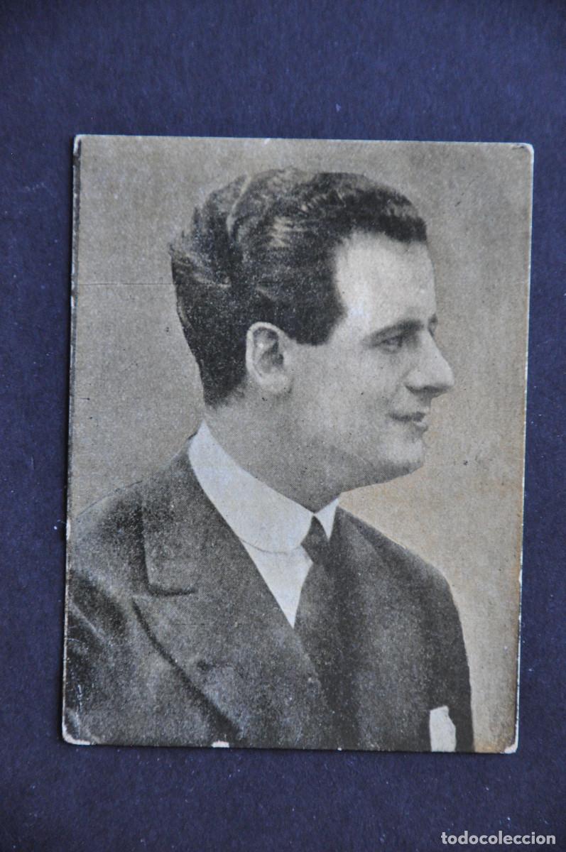 Coleccionismo Cromos antiguos: COLECCION ARTISTAS POPULARES - CROMO N&ordm; 3 (TULIO CARMINATI) - CHOCOLATES PIERA & BRUGUERAS (TARRASA)