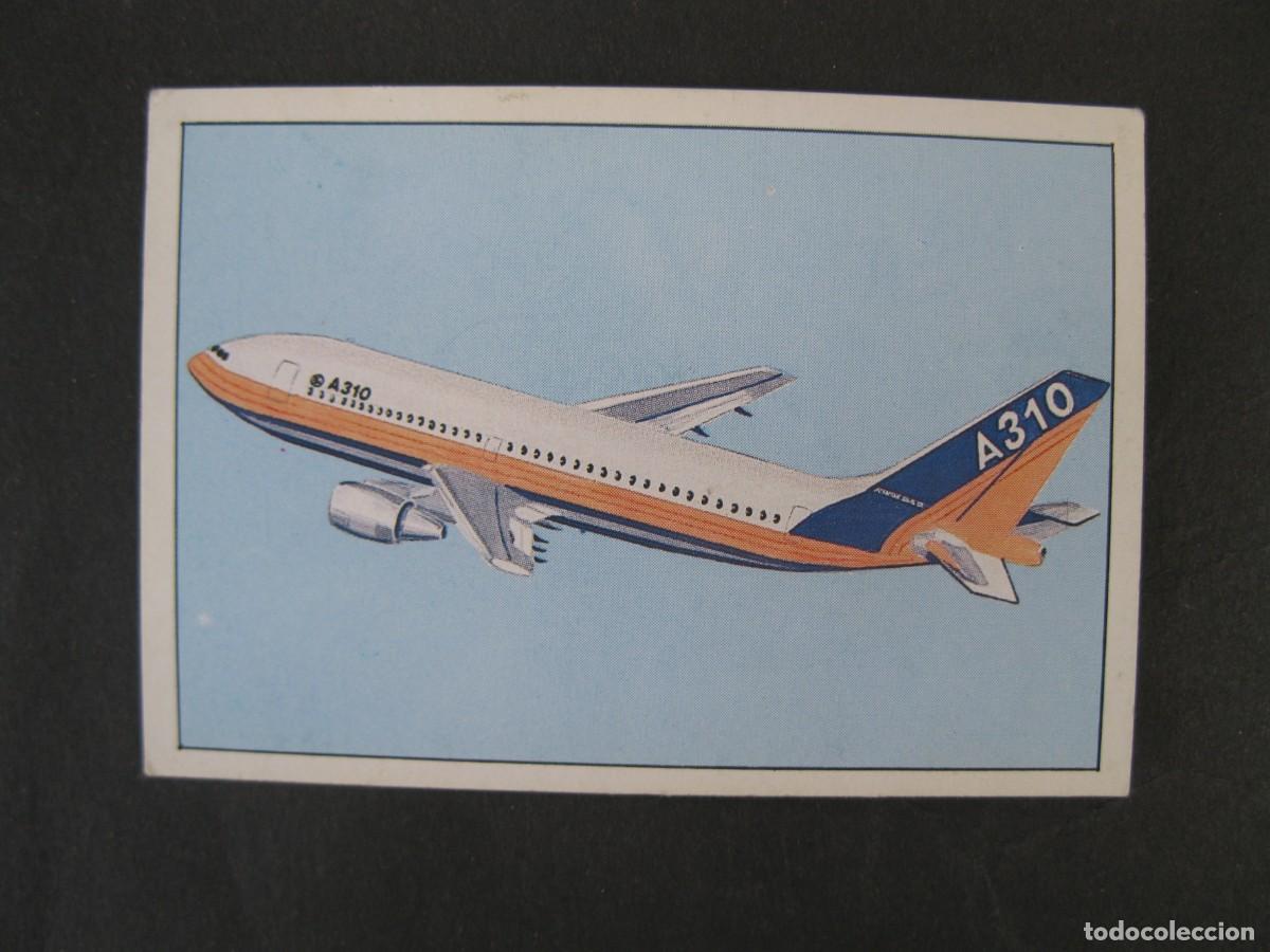 Coleccionismo Cromos antiguos: GRAN HISTORIA DE LA AVIACI&Oacute;N - CROMO N&ordm; 172 - AIRBUS A 310 - SARPE - NUNCA PEGADO.