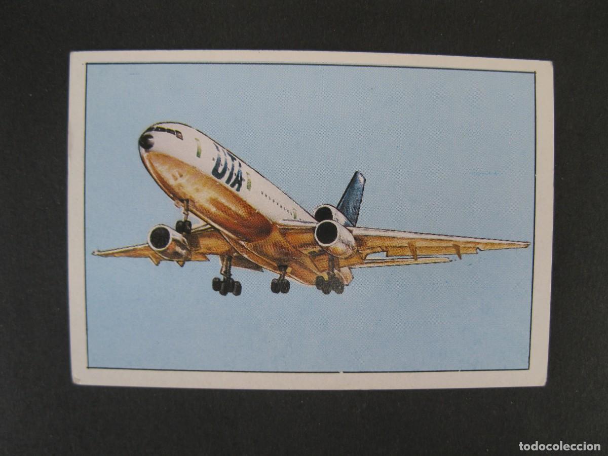 Coleccionismo Cromos antiguos: GRAN HISTORIA DE LA AVIACI&Oacute;N - CROMO N&ordm; 161 - McDONNELL DOUGLAS DC-10 - SARPE - NUNCA PEGADO.
