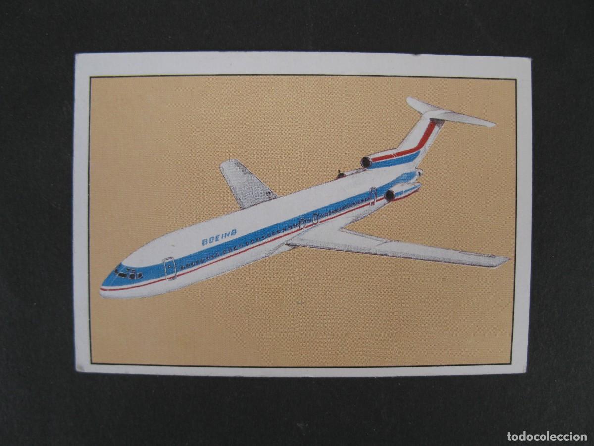 Coleccionismo Cromos antiguos: GRAN HISTORIA DE LA AVIACI&Oacute;N - CROMO N&ordm; 139 - BOEING 727-200 - SARPE - NUNCA PEGADO.