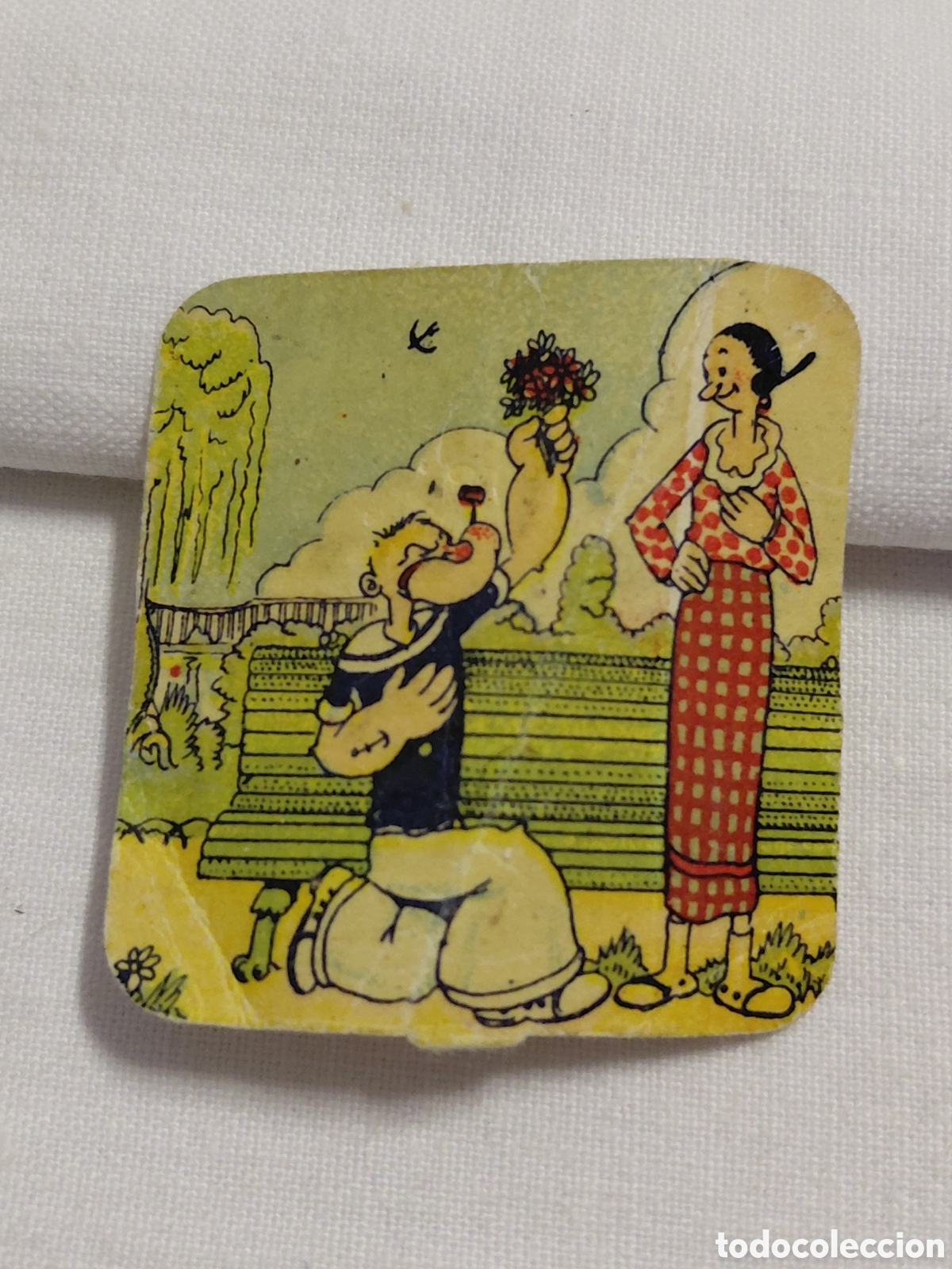 Coleccionismo Cromos antiguos: ANTIGUO CROMO POPEYE.EL QUE SE VE EN LA FOTO