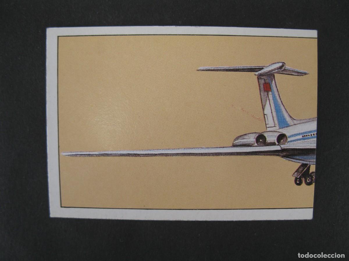 Coleccionismo Cromos antiguos: GRAN HISTORIA DE LA AVIACI&Oacute;N - CROMO N&ordm; 132 - ILYUSHIN II-62 - SARPE - NUNCA PEGADO.