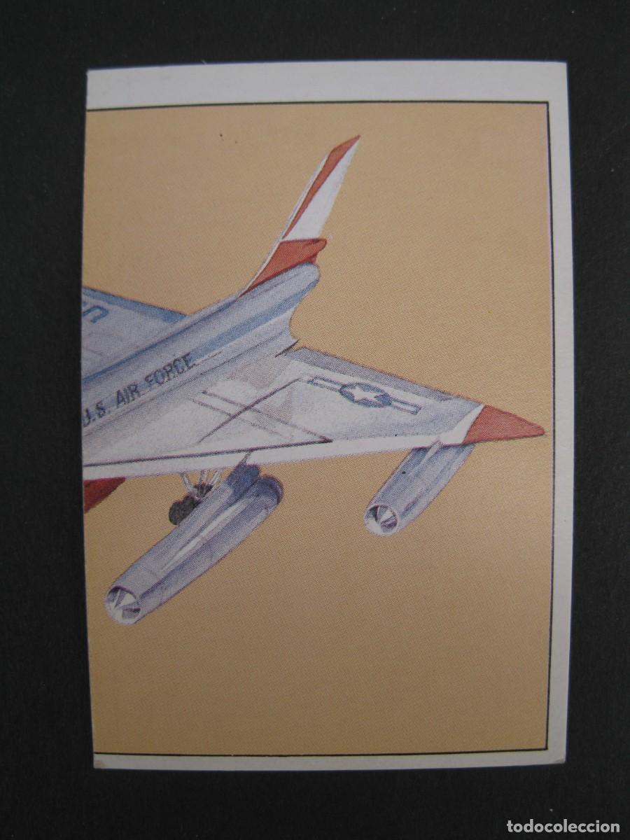 Coleccionismo Cromos antiguos: GRAN HISTORIA DE LA AVIACI&Oacute;N - CROMO N&ordm; 123 - CONVAIR B-58 HUSTLER - SARPE - NUNCA PEGADO.