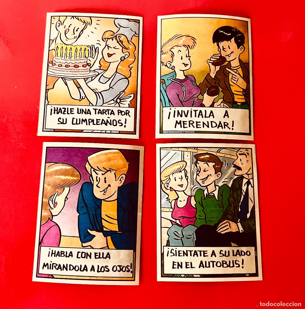 Coleccionismo Cromos antiguos: CROMOS &rdquo;TRUCOS PARA LIGAR&rdquo;
