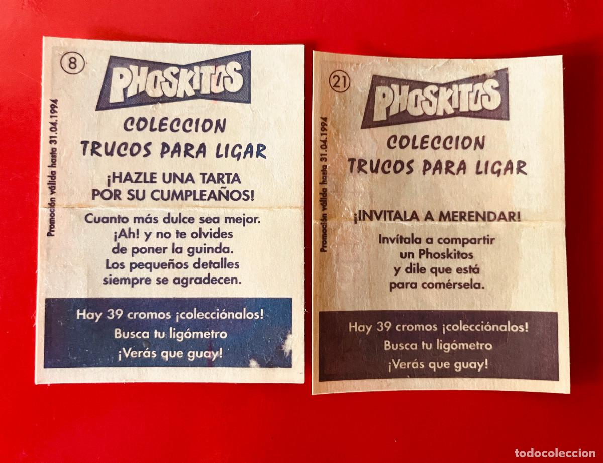 Coleccionismo cromos antiguos: CROMOS &rdquo;TRUCOS PARA LIGAR&rdquo; - Foto 7