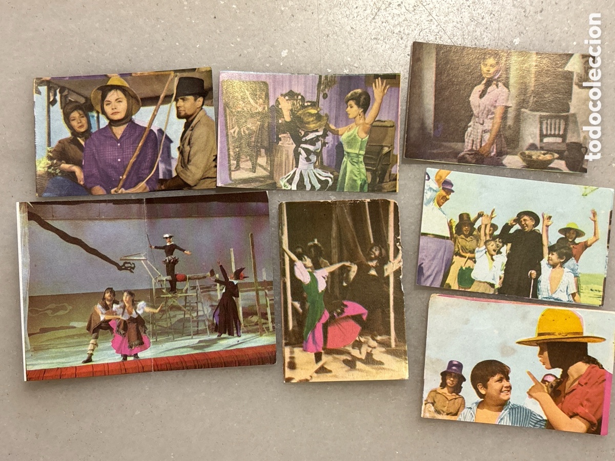 Coleccionismo Cromos antiguos: Lote privado ocho Cromos Rocio de la mancha
