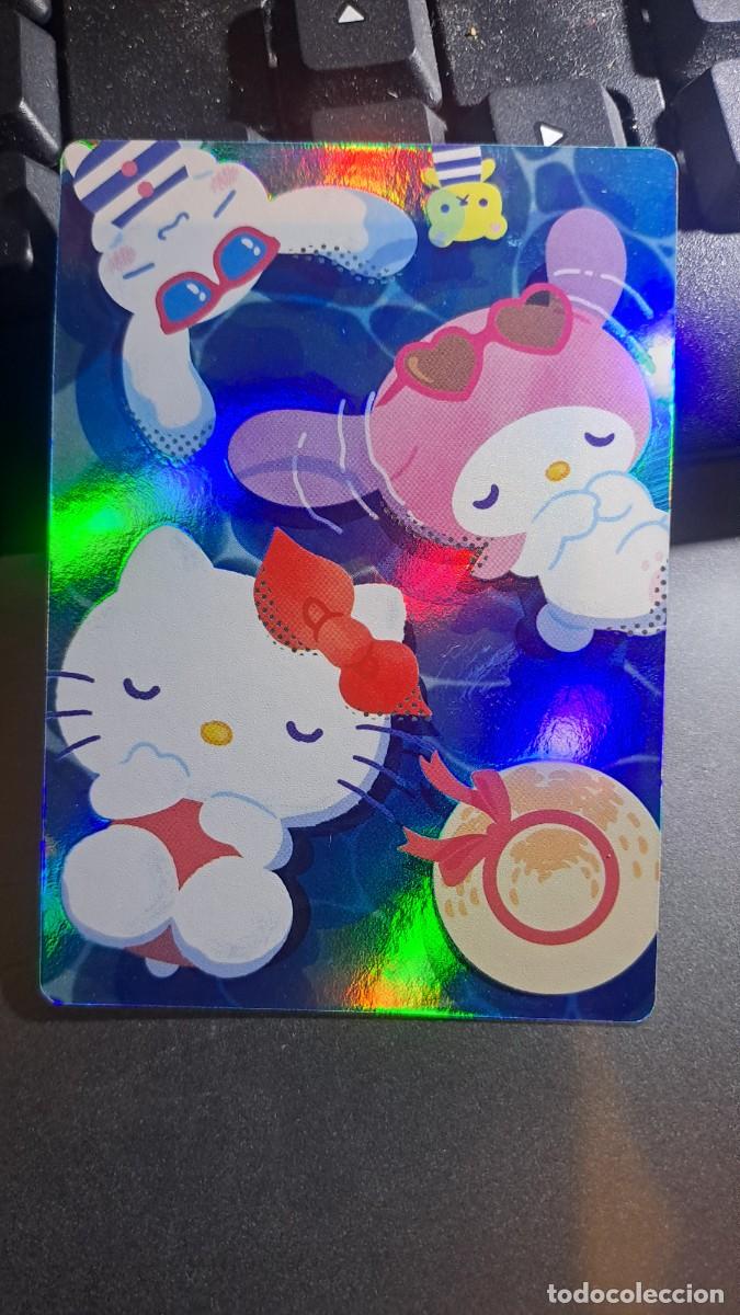 Coleccionismo Cromos antiguos: CROMO HELLO KITTY AND FRIENDS FUN TOGETHER! 78 AT THE SEASIDE BRILLO TRADING CARDS PANINI 2025