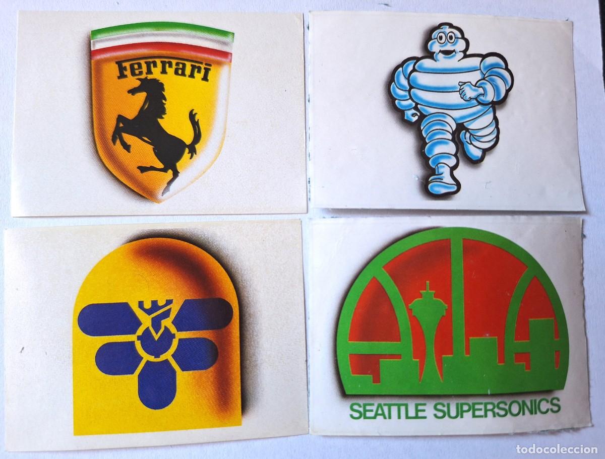 Coleccionismo Cromos antiguos: LOTE 4 CROMOS ANTIGUOS MARCAS COMERCIALES - TAMA&Ntilde;O 7,5 X 5,5 - A&Ntilde;OS 80