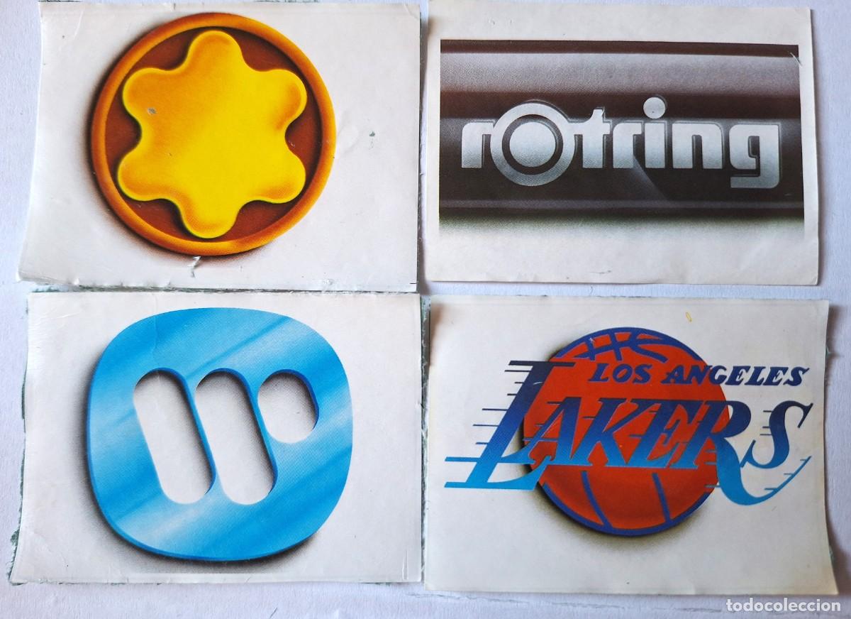 Coleccionismo Cromos antiguos: LOTE 4 CROMOS ANTIGUOS MARCAS COMERCIALES - TAMA&Ntilde;O 7,5 X 5,5 - A&Ntilde;OS 80