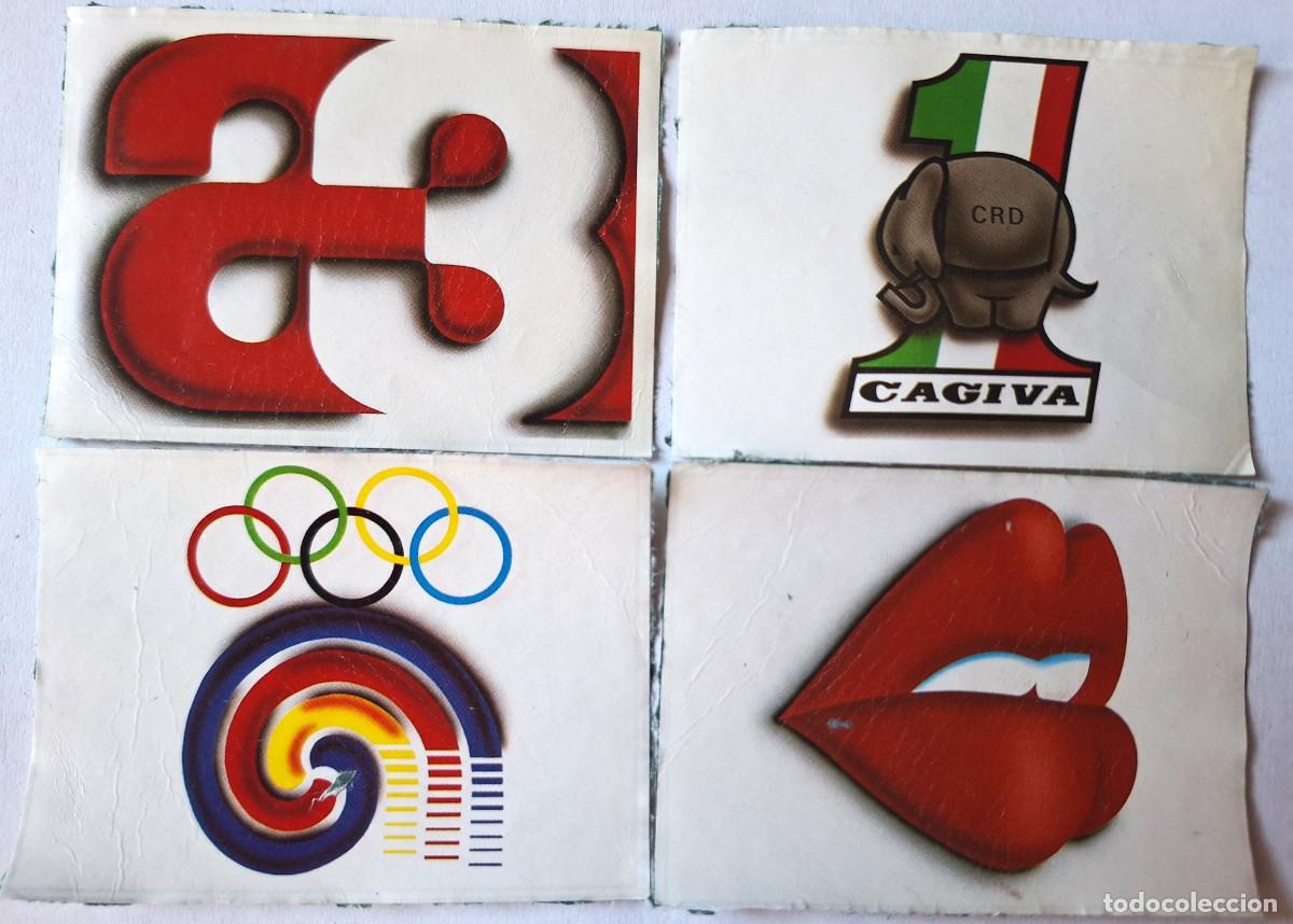 Coleccionismo Cromos antiguos: LOTE 4 CROMOS ANTIGUOS MARCAS COMERCIALES - TAMA&Ntilde;O 7,5 X 5,5 - A&Ntilde;OS 80
