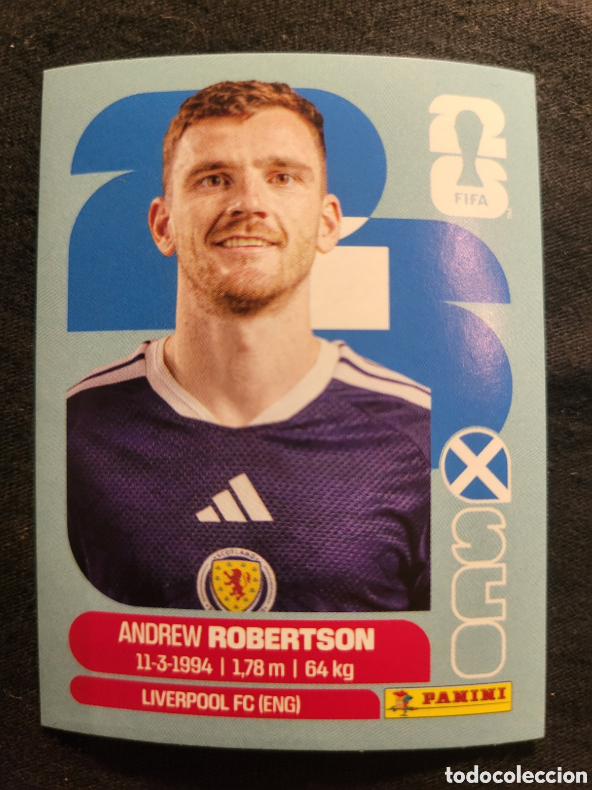Coleccionismo Cromos antiguos: SCO 6 Andrew Robertson [Sticker] / FIFA World Cup 2026