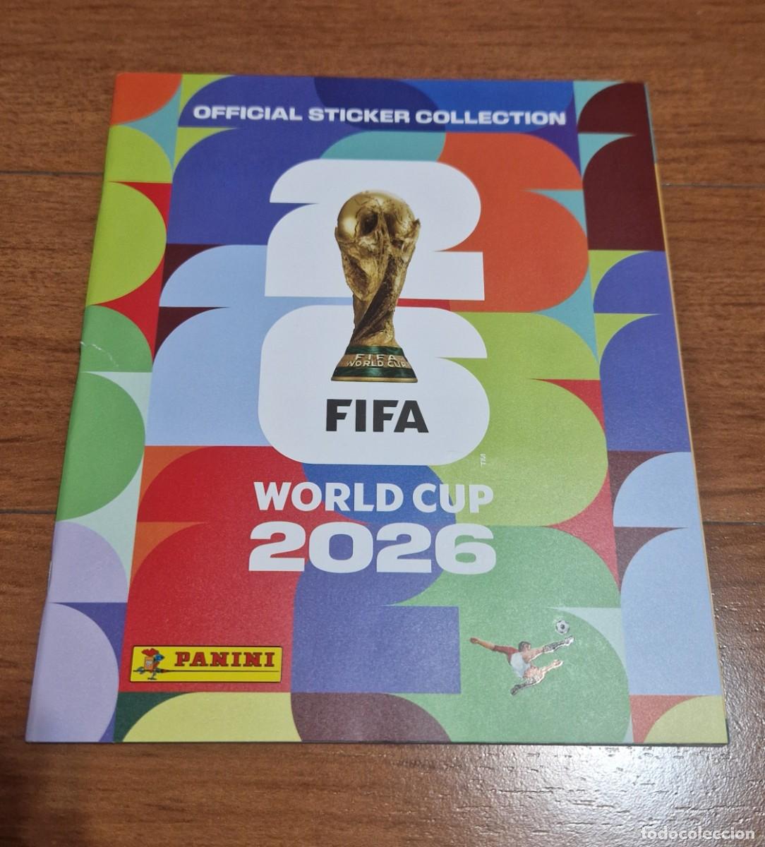 Coleccionismo Cromos antiguos: ALBUM VACIO MUNDIAL 2026 PANINI CROMO EXCLUSIVO