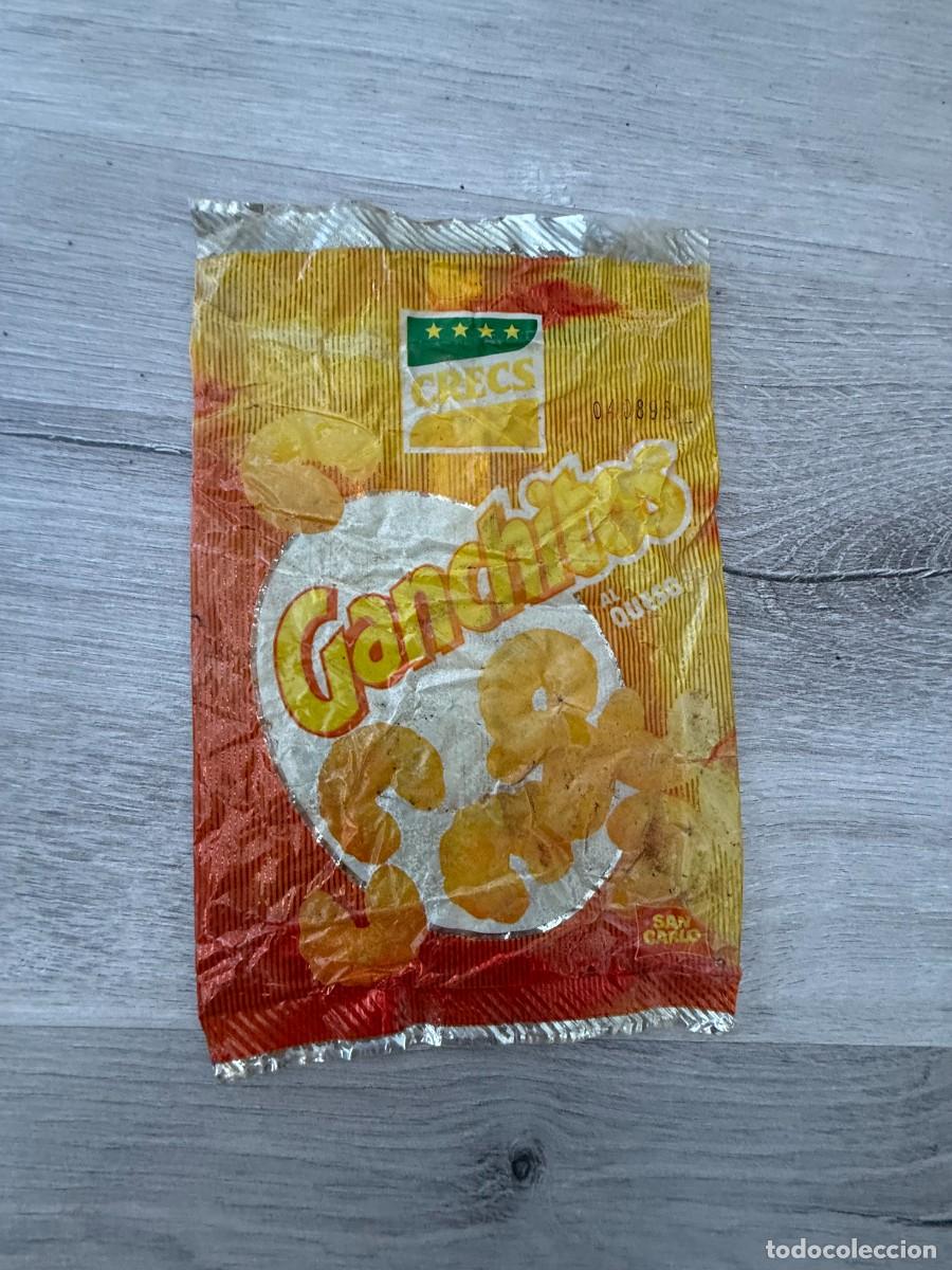 Coleccionismo Cromos antiguos: Bolsa vac&iacute;a envoltorio - Ganchitos al queso - Crecs