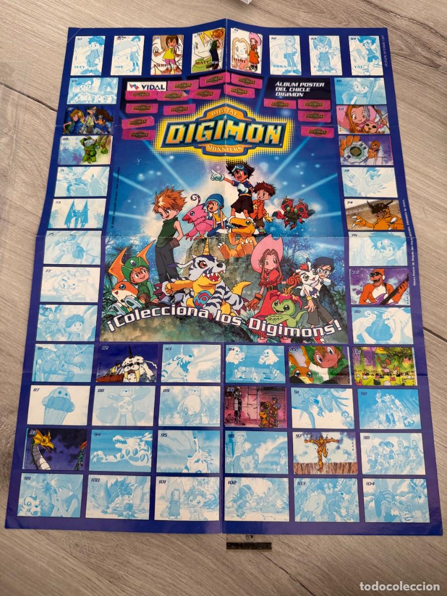 Coleccionismo Cromos antiguos: &Aacute;lbum chicle Digimon de Vidal