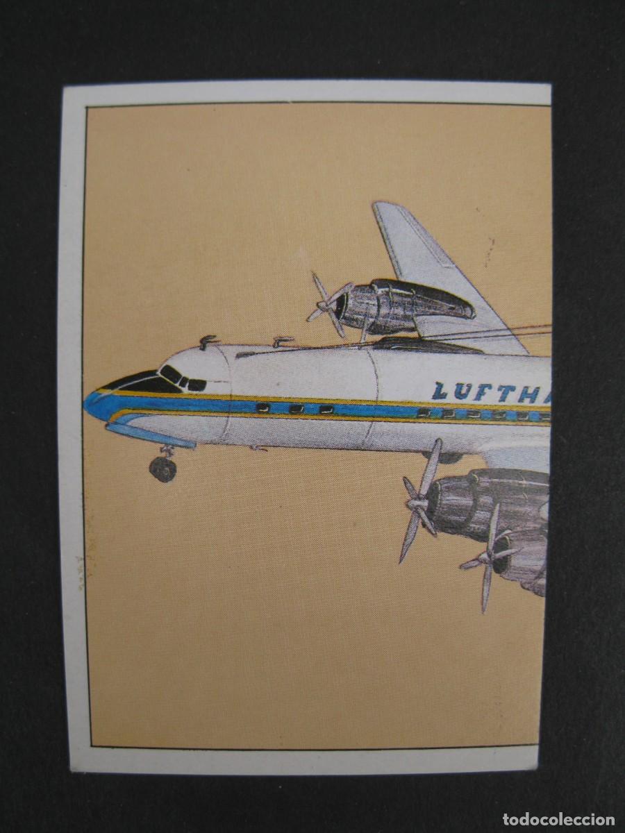 Coleccionismo Cromos antiguos: GRAN HISTORIA DE LA AVIACI&Oacute;N - CROMO N&ordm; 112 - DOUGLAS DC-7 - SARPE - NUNCA PEGADO.