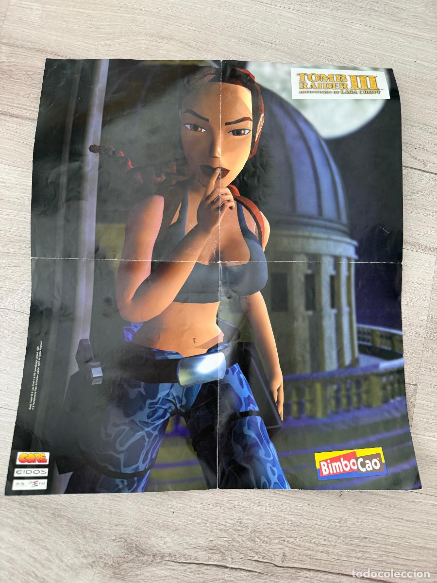 Coleccionismo Cromos antiguos: P&oacute;ster Tomb Raider de Bimbocao Bimbo Lara Croft