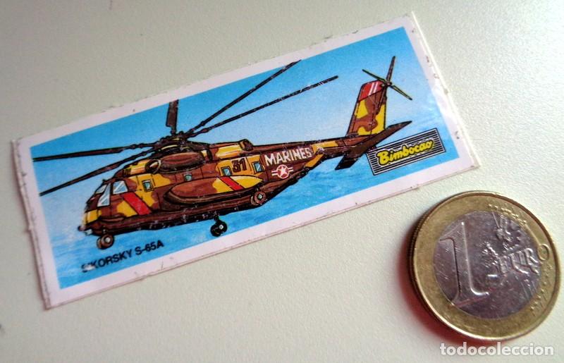 Coleccionismo Cromos antiguos: ANTIGUO CROMO - AVIONES - N&ordm; 24 - SIKORSKY S-65A - BIMBOCAO - BIMBO - NUNCA PEGADO. COLECCION