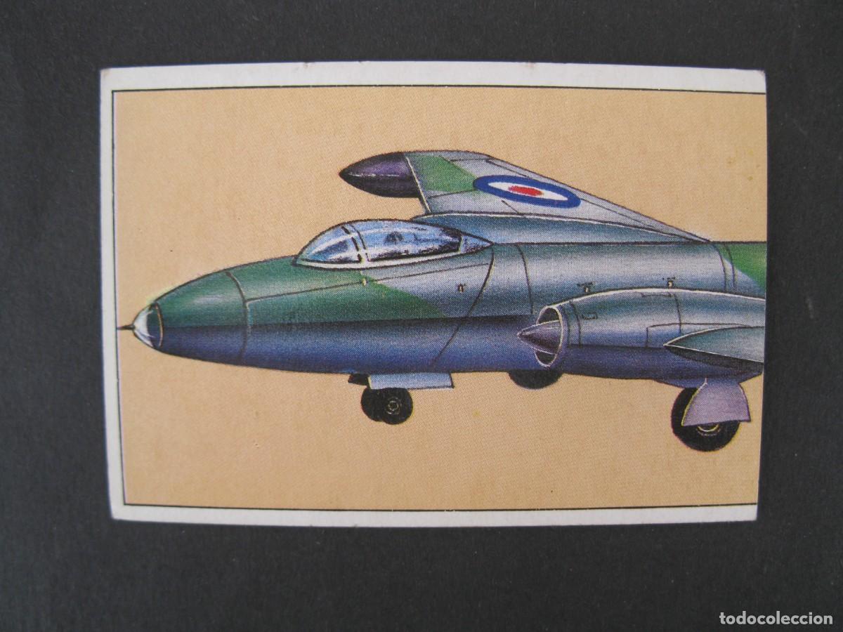 Coleccionismo Cromos antiguos: GRAN HISTORIA DE LA AVIACI&Oacute;N - CROMO N&ordm; 104 - ENGLISH ELECTRIC CANBERRA - SARPE - NUNCA PEGADO.