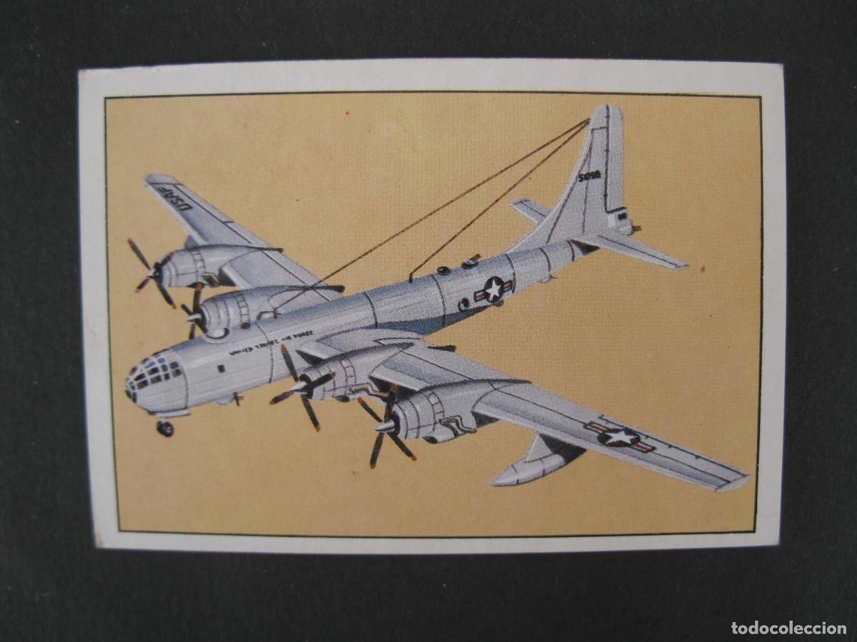 Coleccionismo Cromos antiguos: GRAN HISTORIA DE LA AVIACI&Oacute;N - CROMO N&ordm; 99 - BOEING 50-D SUPERFORTRESS - SARPE - NUNCA PEGADO.