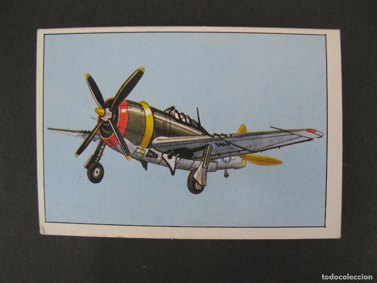 Coleccionismo Cromos antiguos: GRAN HISTORIA DE LA AVIACI&Oacute;N - CROMO N&ordm; 88 - REPUBLIC P-47 THUNDERBOLT - SARPE - NUNCA PEGADO.
