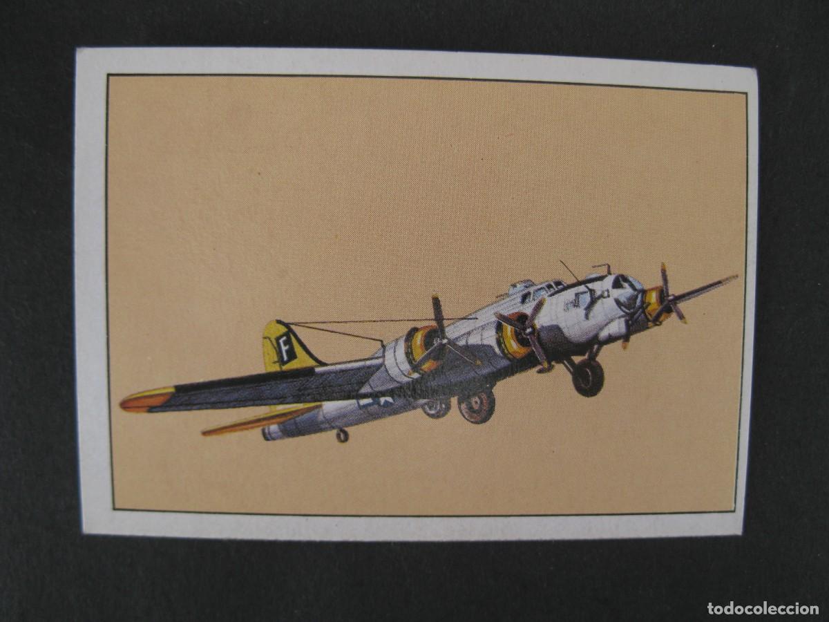 Coleccionismo Cromos antiguos: GRAN HISTORIA DE LA AVIACI&Oacute;N - CROMO N&ordm; 86 - BOEING B-17G FLYING FORTRESS - SARPE - NUNCA PEGADO.