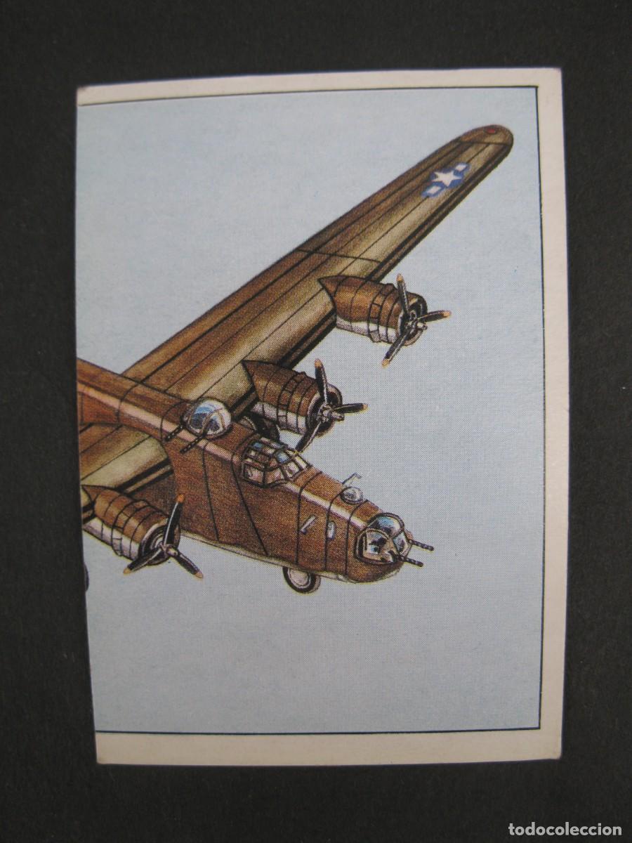 Coleccionismo Cromos antiguos: GRAN HISTORIA DE LA AVIACI&Oacute;N - CROMO N&ordm; 85 - CONSOLIDATED B-24 LIBERATOR - SARPE - NUNCA PEGADO.