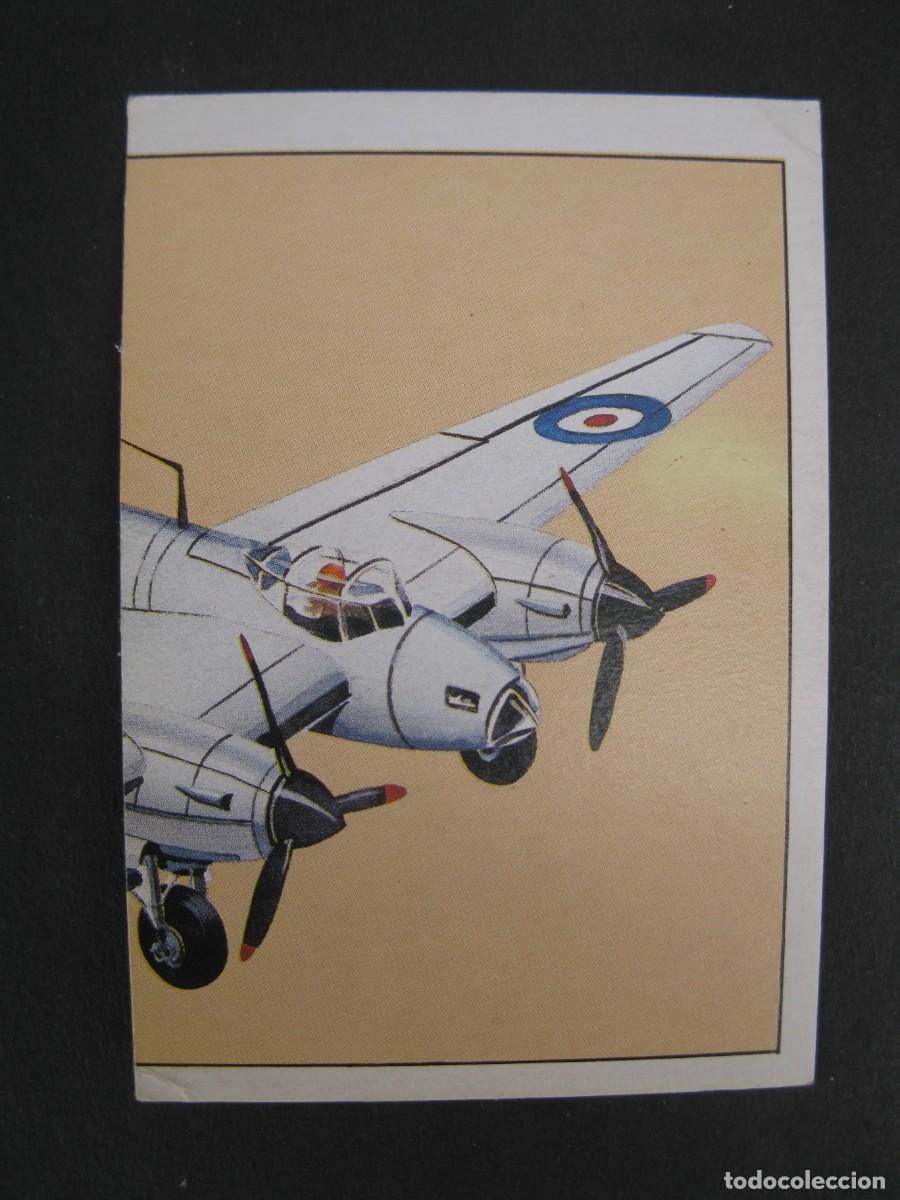 Coleccionismo Cromos antiguos: GRAN HISTORIA DE LA AVIACI&Oacute;N - CROMO N&ordm; 77 - DE HAVILLAND MOSQUITO MK. I - SARPE - NUNCA PEGADO.