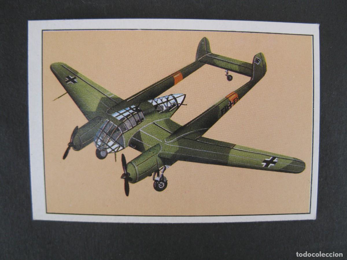 Coleccionismo Cromos antiguos: GRAN HISTORIA DE LA AVIACI&Oacute;N - CROMO N&ordm; 72 - FOCKE WULF FW. 189 - SARPE - NUNCA PEGADO.