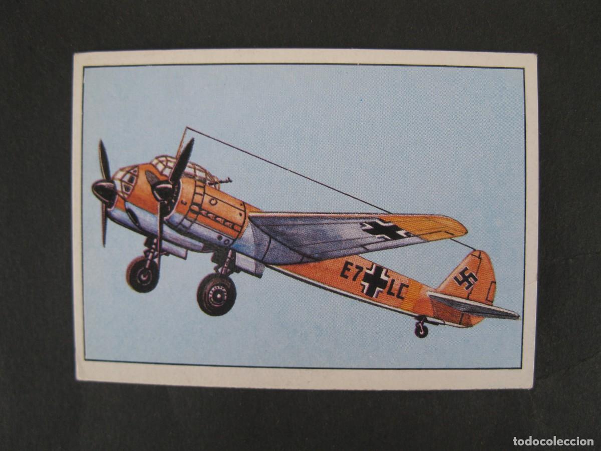 Coleccionismo Cromos antiguos: GRAN HISTORIA DE LA AVIACI&Oacute;N - CROMO N&ordm; 71 - JUNKERS JU. 88 - SARPE - NUNCA PEGADO.