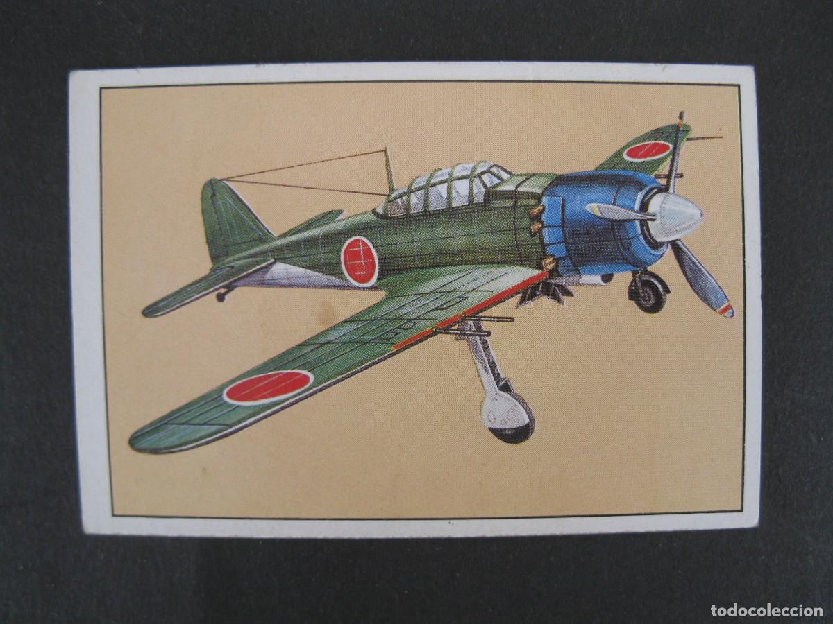 Coleccionismo Cromos antiguos: GRAN HISTORIA DE LA AVIACI&Oacute;N - CROMO N&ordm; 70 - MITSUBISHI A6M REISEN - SARPE - NUNCA PEGADO.