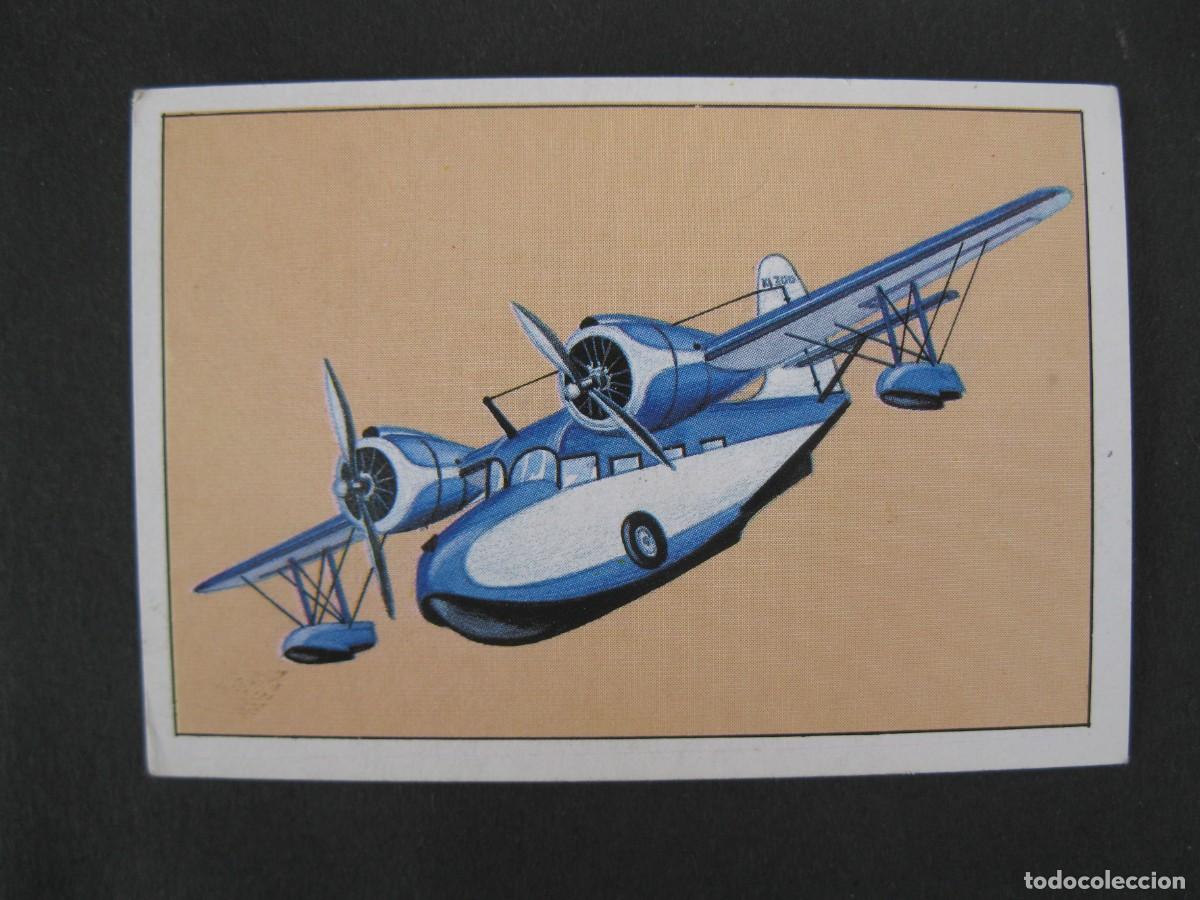 Coleccionismo Cromos antiguos: GRAN HISTORIA DE LA AVIACI&Oacute;N - CROMO N&ordm; 57 - GRUMMAN G-21A - SARPE - NUNCA PEGADO.