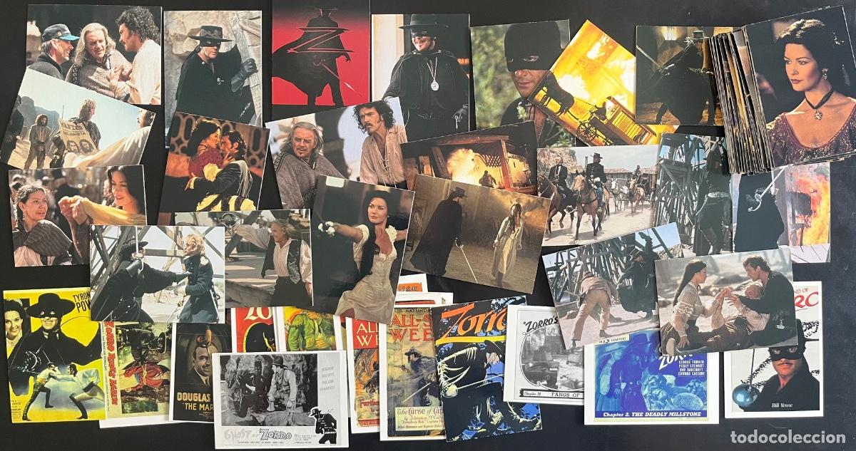 Coleccionismo Cromos antiguos: ZORRO - 71 Trading cards (History of zorro)